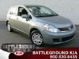 Â .
Â 
2010 Nissan Versa
$14995
Call 336-282-0115
Battleground Kia
336-282-0115
2927 Battleground Avenue,
Greensboro, NC 27408
Considering that it is one of the least expensive cars in its class, this Nissan Versa is a good choice for its spacious cabin and