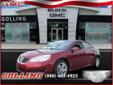 Golling Buick GMC 1491 S Lapeer Rd,Â ,Â Lake Orion,Â MI,Â 48360Â -- 866-403-4923
Click here for finance approval
Contact Us
2010 Pontiac G6 4dr Sdn w/1SA
Color
Performance Red Metallic
Transmission
Automatic
Engine
2.4L
Interior
Ebony
Mileage
36300
Body
4dr