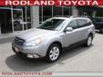Â .
Â 
2010 Subaru Outback
$21532
Call 425-344-3297
Rodland Toyota
425-344-3297
7125 Evergreen Way,
Everett, WA 98203
***2010 Subaru Outback*** RELIABLE and AFFORDABLE! LOCALLY OWNED AND TRADED IN..AUTOMATIC TRANSMISSION and ONLY 34K. PRIDE of ownership