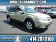 Subaru City
4640 South 27th Street, Â  Milwaukee , WI, US -53005Â  -- 877-892-0664
2010 Subaru Outback 2.5i Premium
Price: $ 22,387
Call For a free Car Fax report 
877-892-0664
About Us:
Â 
Subaru City of Milwaukee, located at 4640 S 27th St in Milwaukee,