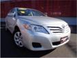 Price: $16999
Make: Toyota
Model: Camry
Color: Silver
Year: 2010
Mileage: 73505
Check out this Silver 2010 Toyota Camry Base with 73,505 miles. It is being listed in East Selah, WA on EasyAutoSales.com.
Source: