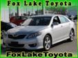 Fox Lake Toyota/Scion
75 S US Highway 12, Â  Fox Lake , IL, US -60020Â  -- 847-497-9085
2010 Toyota Camry SE
Price: $ 14,993
Click here for finance approval 
847-497-9085
About Us:
Â 
Â 
Contact Information:
Â 
Vehicle Information:
Â 
Fox Lake Toyota/Scion