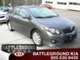Â .
Â 
2010 Toyota Corolla
$16995
Call 336-282-0115
Battleground Kia
336-282-0115
2927 Battleground Avenue,
Greensboro, NC 27408
If you are in the market for a sporty, yet fuel efficient car, this one deserves your attention! It's not often you run across a