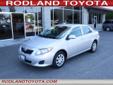 Â .
Â 
2010 Toyota Corolla Auto LE (Natl)
$16586
Call 425-344-3297
Rodland Toyota
425-344-3297
7125 Evergreen Way,
Everett, WA 98203
***2010 Toyota Corolla LE Sedan*** YOU WILL LOVE THE GAS SAVINGS WITH THIS CAR! This IMPRESSIVE car is available at just the