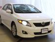 Price: $16000
Make: Toyota
Model: Corolla
Color: Super White
Year: 2010
Mileage: 38114
Check out this Super White 2010 Toyota Corolla Base with 38,114 miles. It is being listed in Loves Park, IL on EasyAutoSales.com.
Source: