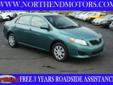 North End Motors inc.
390 Turnpike st, Canton, Massachusetts 02021 -- 877-355-3128
2010 Toyota Corolla LE Pre-Owned
877-355-3128
Price: $12,990
Click Here to View All Photos (34)
Description:
Â 
The paint is in excellent condition and it is apparent that