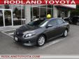 .
2010 Toyota Corolla S
$16986
Call (425) 344-3297
Rodland Toyota
(425) 344-3297
7125 Evergreen Way,
Everett, WA 98203
ONE OWNER! 4 NEW TIRES!! SPORTY S MODEL has COLOR MATCHED SPOILER, FOG LAMPS, LEATHER-TRIMMED STEERING WHEELS, and SPORT FRONT SEATS. 26