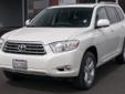 .
2010 Toyota Highlander
$31991
Call (650) 249-6304 ext. 88
Fisker Silicon Valley
(650) 249-6304 ext. 88
4190 El Camino Real,
Palo Alto, CA 94306
** AWD ** LIMITED EDITION ** LEATHER INTERIOR ** NAVIGATION ** JBL SOUND SYSTEM ** THIRD ROW SEATING ** ONE