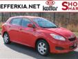 Keffer Kia
271 West Plaza Dr., Mooresville, North Carolina 28117 -- 888-722-8354
2010 Toyota Matrix MATRIX Pre-Owned
888-722-8354
Price: $14,995
Call and Schedule a Test Drive Today!
Click Here to View All Photos (17)
Call and Schedule a Test Drive