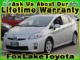 Fox Lake Toyota/Scion
75 S US Highway 12, Â  Fox Lake , IL, US -60020Â  -- 847-497-9085
2010 Toyota Prius III
Price: $ 18,992
Click here for finance approval 
847-497-9085
About Us:
Â 
Â 
Contact Information:
Â 
Vehicle Information:
Â 
Fox Lake Toyota/Scion