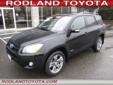 .
2010 Toyota RAV4 4WD 4-cyl 4-Spd AT Sport
$21286
Call 425-344-3297
Rodland Toyota
425-344-3297
7125 Evergreen Way,
Everett, WA 98203
ONE OWNER! 2000 LBS TOWING CAPACITY. 4 WHEEL DRIVE, SPORT PACKAGE includes a handling-tuned suspension and P235/55R18