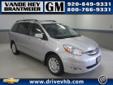 Â .
Â 
2010 Toyota Sienna
$29997
Call (920) 482-6244 ext. 202
Vande Hey Brantmeier Chevrolet Pontiac Buick
(920) 482-6244 ext. 202
614 North Madison,
Chilton, WI 53014
Reliable, easy to drive and simply a solid choice when it comes to family haulers. This