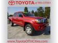 2010 Toyota Tacoma V6
Â 
Internet Price
$30,488.00
Stock #
G30756
Vin
3TMLU4ENXAM055731
Bodystyle
Truck Double Cab
Doors
4 door
Transmission
Auto
Engine
V-6 cyl
Odometer
33165
Call Now: (888) 219 - 5831
Â Â Â  
Vehicle Comments:
Pricing after all Manufacturer