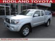 .
2010 Toyota Tacoma 4x4
$28031
Call (425) 344-3297
Rodland Toyota
(425) 344-3297
7125 Evergreen Way,
Everett, WA 98203
ONE OWNER! 4.0L V6 ENGINE, ACCESS CAB with MATCHING CANOPY. This is a ONE OWNER, LOCAL TRADE IN!!! MAINTAINED METICULOUSLY! NEW