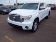 Price: $33728
Make: Toyota
Model: Tundra
Color: Super White
Year: 2010
Mileage: 54852
I-Force 5.7L V8 DOHC, 4WD, and Sand Beige Cloth. Talk about rock solid! Ready to work! Here at Tim Castellaw Ford Toyota, we try to make the purchase process as easy and