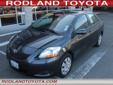 .
2010 Toyota Yaris Auto
$14891
Call (425) 344-3297
Rodland Toyota
(425) 344-3297
7125 Evergreen Way,
Everett, WA 98203
ONE OWNER!! GREAT GAS SAVINGS at 29 CITY MPG and 36 HWY MPG! BEAUTIFUL SEPHYR BLUE METALLIC WILL TURN HEADS AS YOU DRIVE BY! This