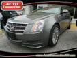 Â .
Â 
2011 Cadillac CTS 3.6 Coupe 2D
$29000
Call
Auto Connection
2860 Sunrise Highway,
Bellmore, NY 11710
All internet purchases include a 12 mo/ 12000 mile protection plan. all internet purchases have 695 addtl. AUTO CONNECTION- WHERE FRIENDS SEND