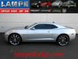 .
2011 Chevrolet Camaro
$21995
Call (559) 765-0757
Lampe Dodge
(559) 765-0757
151 N Neeley,
Visalia, CA 93291
We won't be satisfied until we make you a raving fan!
Vehicle Price: 21995
Mileage: 16917
Engine: Gas V6 3.6L/217
Body Style: Coupe
Transmission: