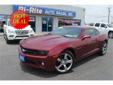 Bi-Rite Auto Sales
Midland, TX
432-697-2678
2011 CHEVROLET Camaro 2dr Cpe 1LT
Look out !!! Here's a lil' Monster, this baby is immaculate and a blast to drive. Certified HOT HOT, HOT, you'll love the power and performance. No disappointments here! Very