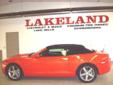 Lakeland GM
N48 W36216 Wisconsin Ave., Â  Oconomowoc, WI, US -53066Â  -- 877-596-7012
2011 CHEVROLET CAMARO
Low mileage
Price: $ 31,999
Two Locations to Serve You 
877-596-7012
About Us:
Â 
Our Lakeland dealerships have been serving lake area customers and