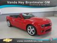 Vande Hey Brantmeier Chevrolet - Buick
614 N. Madison Str., Â  Chilton, WI, US -53014Â  -- 877-507-9689
2011 Chevrolet Camaro Convertible SS
Low mileage
Price: $ 37,998
Click here for finance approval 
877-507-9689
About Us:
Â 
At Vande Hey Brantmeier,