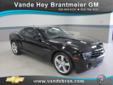 Vande Hey Brantmeier Chevrolet - Buick
614 N. Madison Str., Â  Chilton, WI, US -53014Â  -- 877-507-9689
2011 Chevrolet Camaro LT
Low mileage
Price: $ 29,995
Click here for finance approval 
877-507-9689
About Us:
Â 
At Vande Hey Brantmeier, customer
