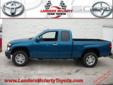 Landers McLarty Toyota Scion
2970 Huntsville Hwy, Fayetville, Tennessee 37334 -- 888-556-5295
2011 Chevrolet Colorado LT Pre-Owned
888-556-5295
Price: $22,900
Free Lifetime Powertrain Warranty on All New & Select Pre-Owned!
Click Here to View All Photos
