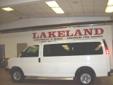 Lakeland GM
N48 W36216 Wisconsin Ave., Â  Oconomowoc, WI, US -53066Â  -- 877-596-7012
2011 Chevrolet Express LT 3500
Price: $ 24,999
Two Locations to Serve You 
877-596-7012
About Us:
Â 
Our Lakeland dealerships have been serving lake area customers and