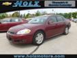 Holz Motors
5961 S. 108th pl, Â  Hales Corners, WI, US -53130Â  -- 877-399-0406
2011 Chevrolet Impala 2FL
Price: $ 19,995
Wisconsin's #1 Chevrolet Dealer 
877-399-0406
About Us:
Â 
Our sales department has one purpose: to exceed your expectations from test