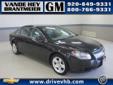 Â .
Â 
2011 Chevrolet Malibu
$15997
Call (920) 482-6244 ext. 231
Vande Hey Brantmeier Chevrolet Pontiac Buick
(920) 482-6244 ext. 231
614 North Madison,
Chilton, WI 53014
--- 33 MPG HIGHWAY --- One owner with no accidents!! The Chevrolet Malibu midsize