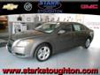 Stark Chevrolet Buick GMC
1509 hwy 51, Â  stoughton, WI, US -53589Â  -- 877-312-7320
2011 Chevrolet Malibu LS Fleet
Price: $ 16,000
Call for free CarFax report 
877-312-7320
About Us:
Â 
At Stark Chevrolet Buick GMC, it is our goal to have a large inventory