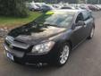 2011 Chevrolet Malibu LTZ - $12,605
Malibu LTZ, 4D Sedan, ECOTEC 2.4L I4 MPI DOHC VVT 16V, 6-Speed Automatic Electronic with Overdrive, FWD, Black, and Brown. Looks and drives like new. Set down the mouse because this 2011 Chevrolet Malibu is the car