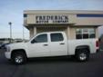 Â .
Â 
2011 Chevrolet Silverado 1500
$28492
Call (877) 892-0141 ext. 114
The Frederick Motor Company
(877) 892-0141 ext. 114
1 Waverley Drive,
Frederick, MD 21702
Looking for a new truck but don't want to pay a new truck price? Look no further. This extra