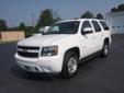 Â .
Â 
2011 Chevrolet Tahoe LT
$38980
Call (919) 261-6176
one owner ,local trade with all the goodies
Vehicle Price: 38980
Mileage: 34150
Engine:
Body Style: Suv 4x4
Transmission: Automatic
Exterior Color: White
Drivetrain: 4WD
Interior Color: Light