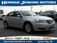 Â .
Â 
2011 Chrysler 200
$18912
Call (731) 503-4723 ext. 4735
Herman Jenkins
(731) 503-4723 ext. 4735
2030 W Reelfoot Ave,
Union City, TN 38261
The Chrysler 200 is a very well built, solid vehicle with superb gas mileage and comfortable to drive. We are out