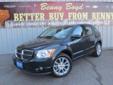 Â .
Â 
2011 Dodge Caliber Heat
$13840
Call (512) 649-0129 ext. 109
Benny Boyd Lampasas
(512) 649-0129 ext. 109
601 N Key Ave,
Lampasas, TX 76550
This Caliber is a 1 Owner in great condition. Premium Sound wAux/iPod inputs. Power Windows, Locks, Tilt &