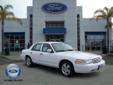 The Ford Store San Leandro - LINCOLN
2011 Ford Crown Victoria 4dr Sdn LX Pre-Owned
$18,988
CALL - 800-701-0864
(VEHICLE PRICE DOES NOT INCLUDE TAX, TITLE AND LICENSE)
Model
Crown Victoria
Year
2011
Price
$18,988
Exterior Color
WHITE
Engine
281L 8 Cyl.