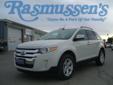 Â .
Â 
2011 Ford Edge
$31000
Call 800-732-1310
Rasmussen Ford
800-732-1310
1620 North Lake Avenue,
Storm Lake, IA 50588
Step up to the 2011 Edge... Nothing about your life is ordinary. In your world, window shopping is a treasure hunt and remodeling is a