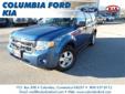 Â .
Â 
2011 Ford Escape
$20498
Call (860) 724-4073 ext. 196
Columbia Ford Kia
(860) 724-4073 ext. 196
234 Route 6,
Columbia, CT 06237
Gassss saverrrr!!! 26 MPG Hwy*** Like the feeling of having people stare at your car? This super SUV will definitely turn