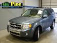 Â .
Â 
2011 Ford Escape 4WD 4dr Limited
$21979
Call (219) 230-3599 ext. 122
Pine Ford Lincoln
(219) 230-3599 ext. 122
1522 E Lincolnway,
LaPorte, IN 46350
Excellent Condition, GREAT MILES 24,879! WAS $23,990, $3,800 below NADA Retail!, EPA 26 MPG Hwy/20 MPG