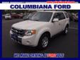 Â .
Â 
2011 Ford Escape Limited
$20988
Call (330) 400-3422 ext. 203
Columbiana Ford
(330) 400-3422 ext. 203
14851 South Ave,
Columbiana, OH 44408
CARFAX: 1-Owner, Buy Back Guarantee, Clean Title, No Accident. 2011 Ford Escape Limited 4x4. $2,500 below NADA