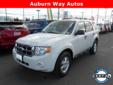 .
2011 Ford Escape XLT
$14958
Call (253) 218-4219 ext. 590
Auburn Way Autos
(253) 218-4219 ext. 590
3505 Auburn Way North,
Auburn, WA 98002
Sturdy and dependable, this pre-owned 2011 Ford Escape XLT packs in your passengers and their bags with room to