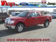 Wherley Motors
309 5th Street, Â  international falls, MN, US -56649Â  -- 877-350-7852
2011 Ford F-150 XLT
Low mileage
Price: $ 27,732
Call for financing information 
877-350-7852
About Us:
Â 
We are a three generation dealership. We offer wide selection of