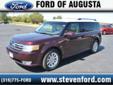Steven Ford of Augusta
We Do Not Allow Unhappy Customers!
2011 Ford Flex ( Click here to inquire about this vehicle )
Asking Price $ 24,288.00
If you have any questions about this vehicle, please call
Ask For Brad or Kyle
888-409-4431
OR
Click here to