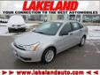 Lakeland
4000 N. Frontage Rd, Sheboygan, Wisconsin 53081 -- 877-512-7159
2011 Ford Focus SE Pre-Owned
877-512-7159
Price: $15,675
Check out our entire inventory
Click Here to View All Photos (30)
Check out our entire inventory
Description:
Â 
NEW ARRIVAL!