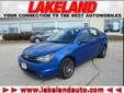 Lakeland
4000 N. Frontage Rd, Â  Sheboygan, WI, US -53081Â  -- 877-512-7159
2011 Ford Focus Sport SES
Price: $ 17,990
Check out our entire inventory 
877-512-7159
About Us:
Â 
Lakeland Automotive in Sheboygan, WI treats the needs of each individual customer