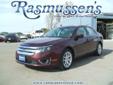 .
2011 Ford Fusion
$18000
Call 800-732-1310
Rasmussen Ford
800-732-1310
1620 North Lake Avenue,
Storm Lake, IA 50588
This 2011 Ford Fusion SEL is offered to you for sale by Rasmussen Ford. The 2011 Ford offers compelling fuel-efficiency along with great