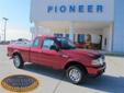 Pioneer Ford
150 Highway 27 North Bypass, Bremen, Georgia 30110 -- 800-257-4156
2011 Ford Ranger XL Pre-Owned
800-257-4156
Price: $17,998
Call for the Best Internet Pricing!
Click Here to View All Photos (11)
Call for a Free Auto Check Report!
Â 
Contact