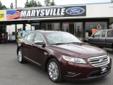 2011 FORD Taurus 4dr Sdn Limited FWD
$21,988
Phone:
Toll-Free Phone: 8776850250
Year
2011
Interior
Make
FORD
Mileage
33930 
Model
Taurus 4dr Sdn Limited FWD
Engine
Color
MAROON
VIN
1FAHP2FW9BG111541
Stock
Warranty
Unspecified
Description
Warranty, Trip