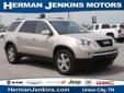 .
2011 GMC Acadia
$33925
Call (731) 503-4723
Herman Jenkins
(731) 503-4723
2030 W Reelfoot Ave,
Union City, TN 38261
Unbelievable low mileage, 3 rows of seats and 24 MPG. These are one of our best selling vehicles. People just love the ride and comfort,
